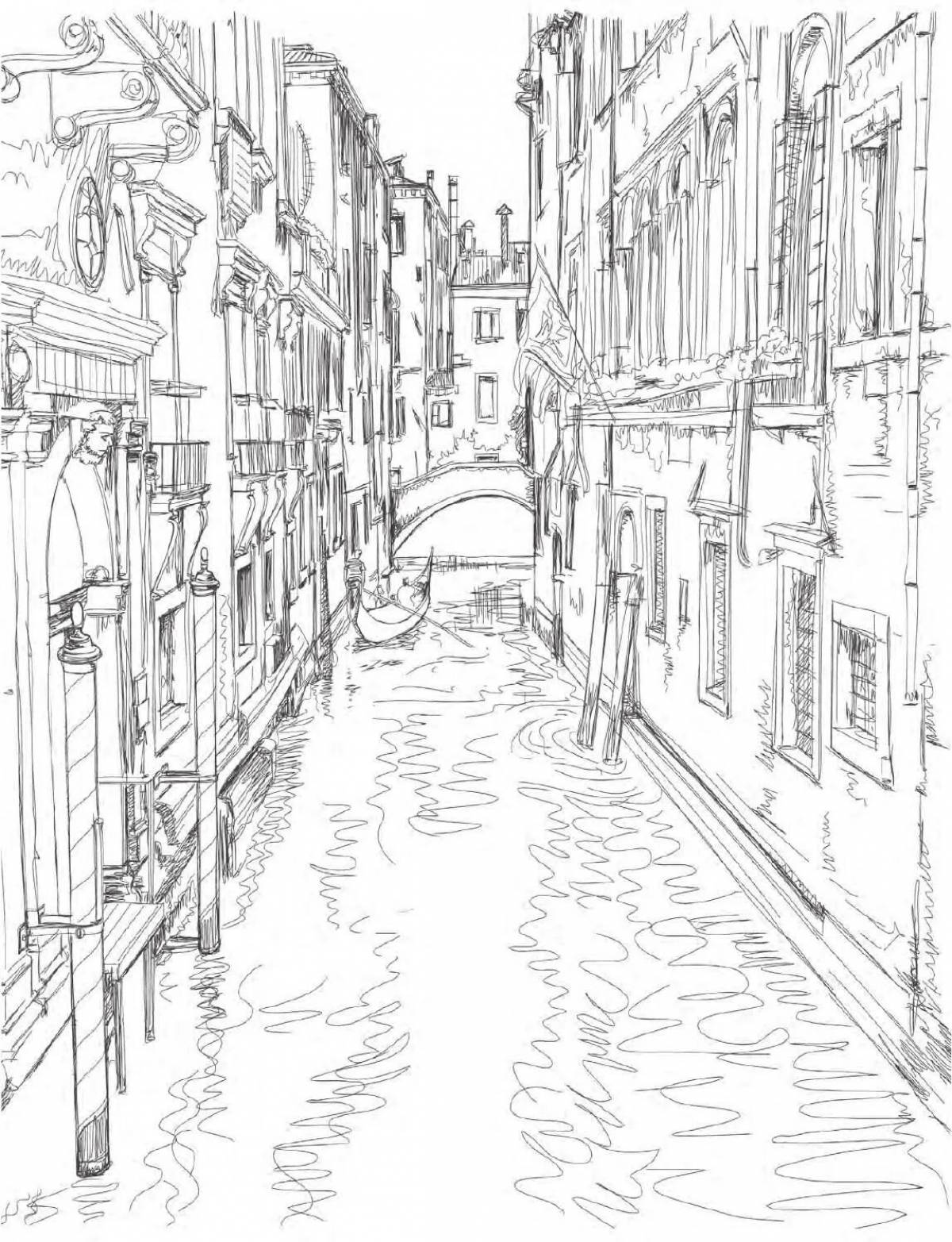 Раскраска Color-brilliant watercolor marker coloring page