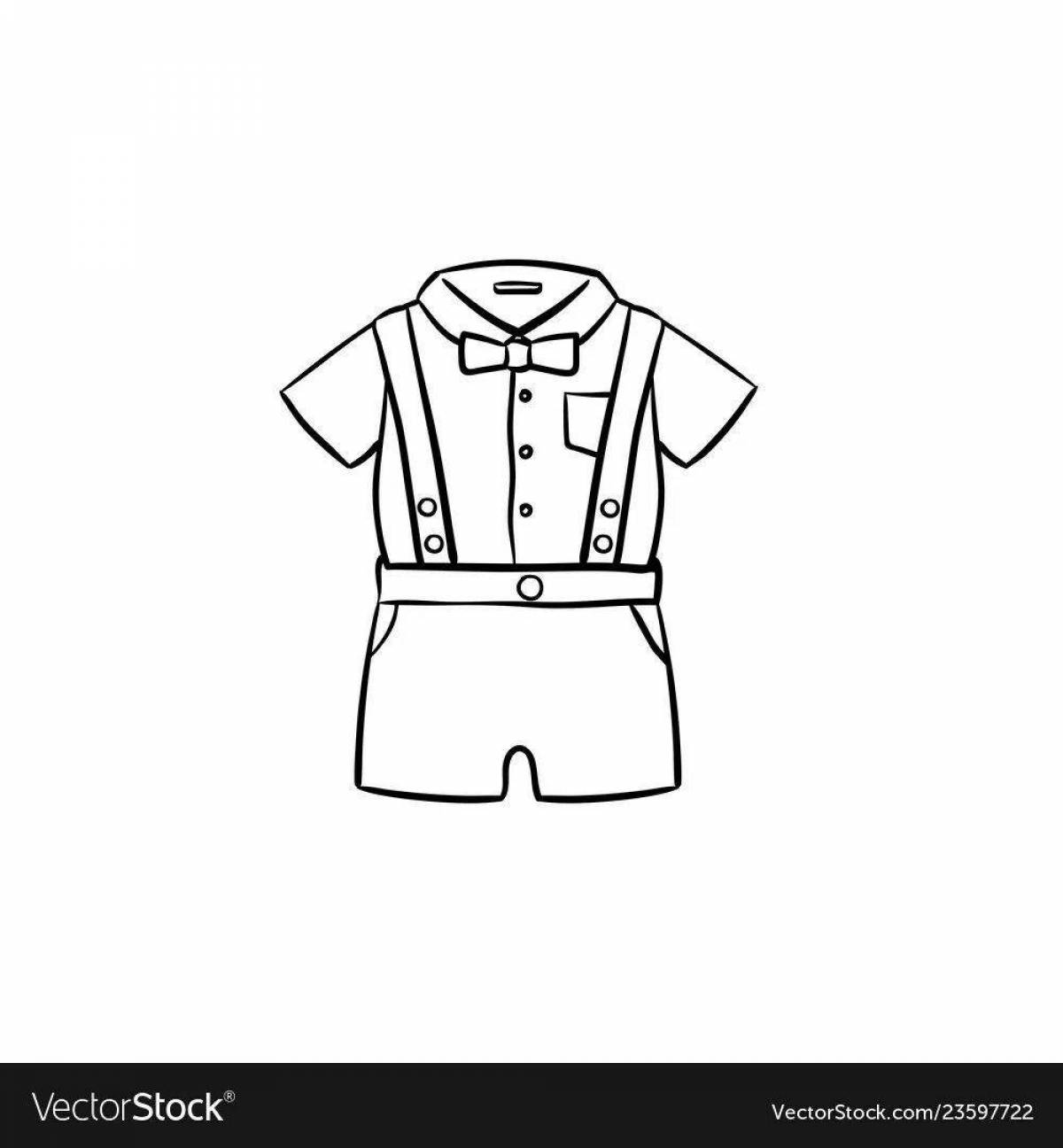 Раскраска «причудливая футболка плюшевого мишки»