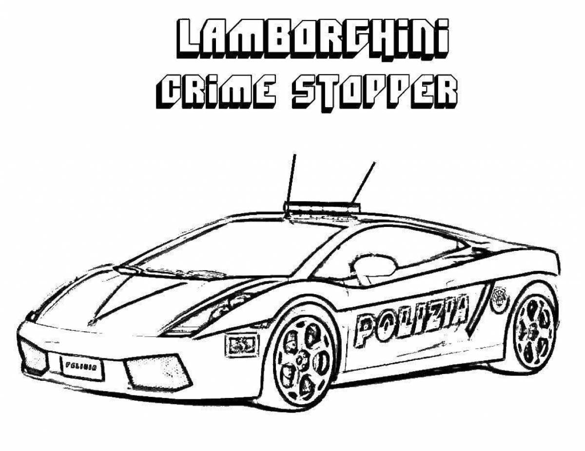 Lamborghini sports racing cars
