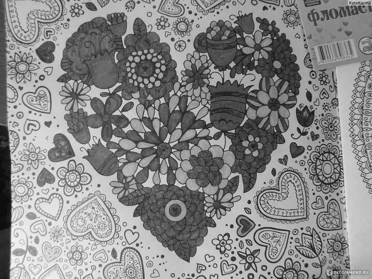 Colouring captivating mat with a fixed price