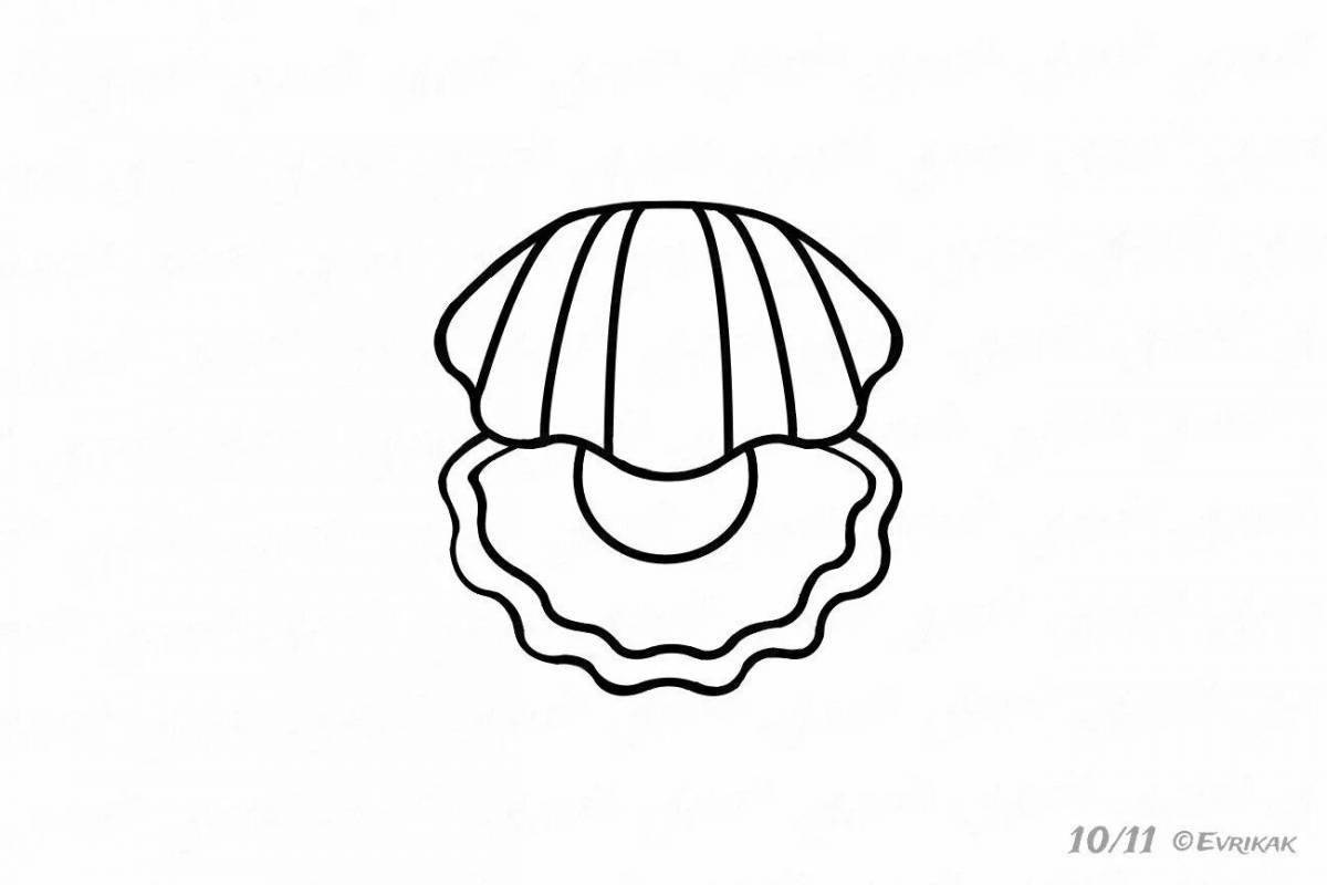 Glitter gems coloring page for kids