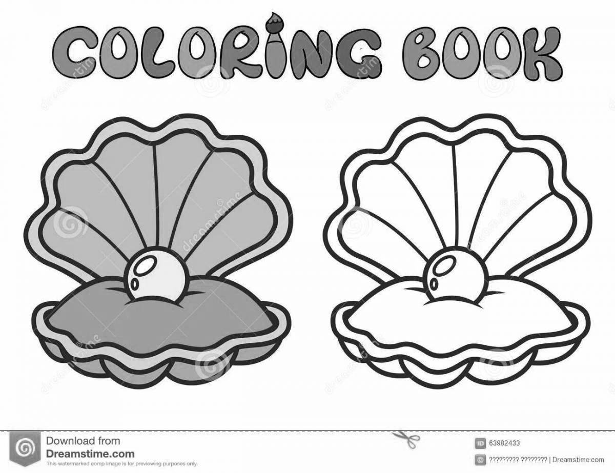Adorable gem coloring page for kids