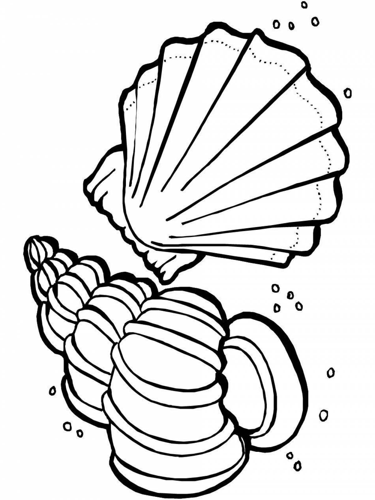 Fun gem coloring page for kids