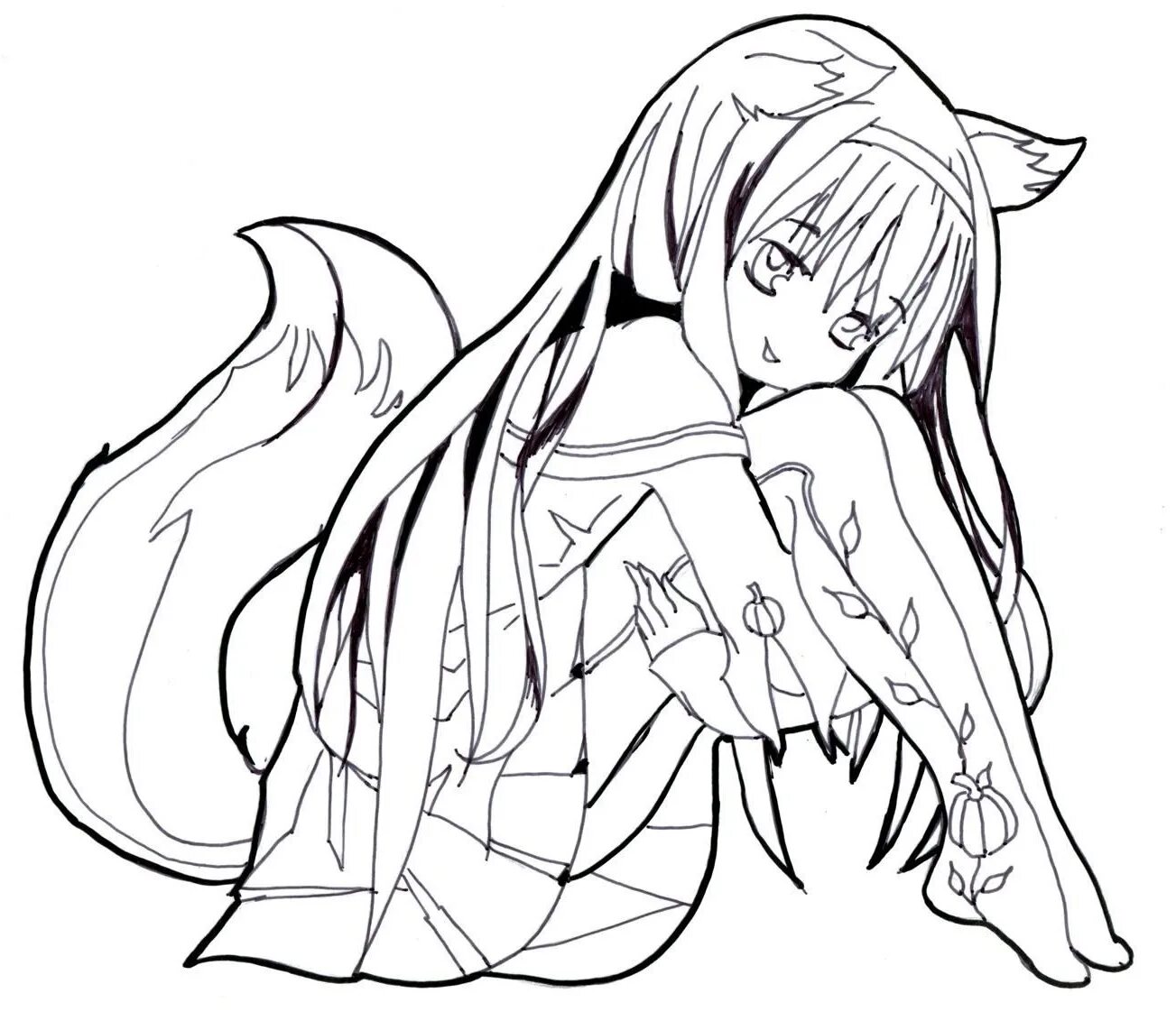 Anime girl fox #5