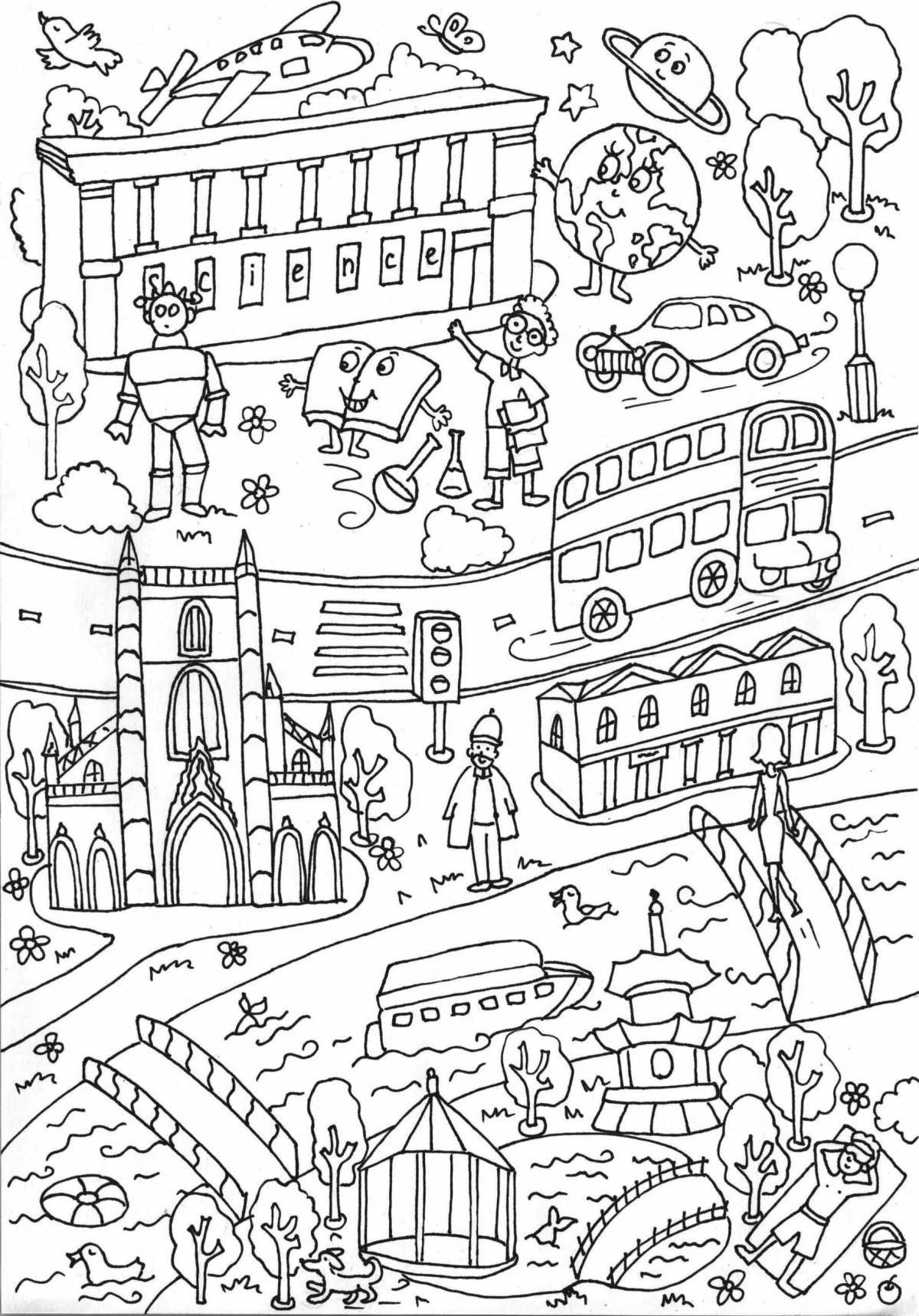 Wimmelbuch for preschoolers #1