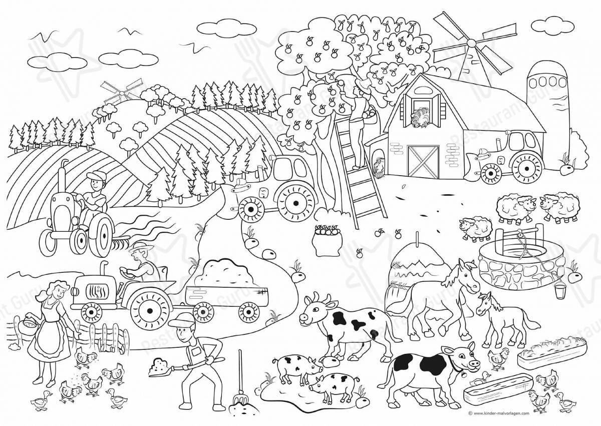 Wimmelbuch for preschoolers #7