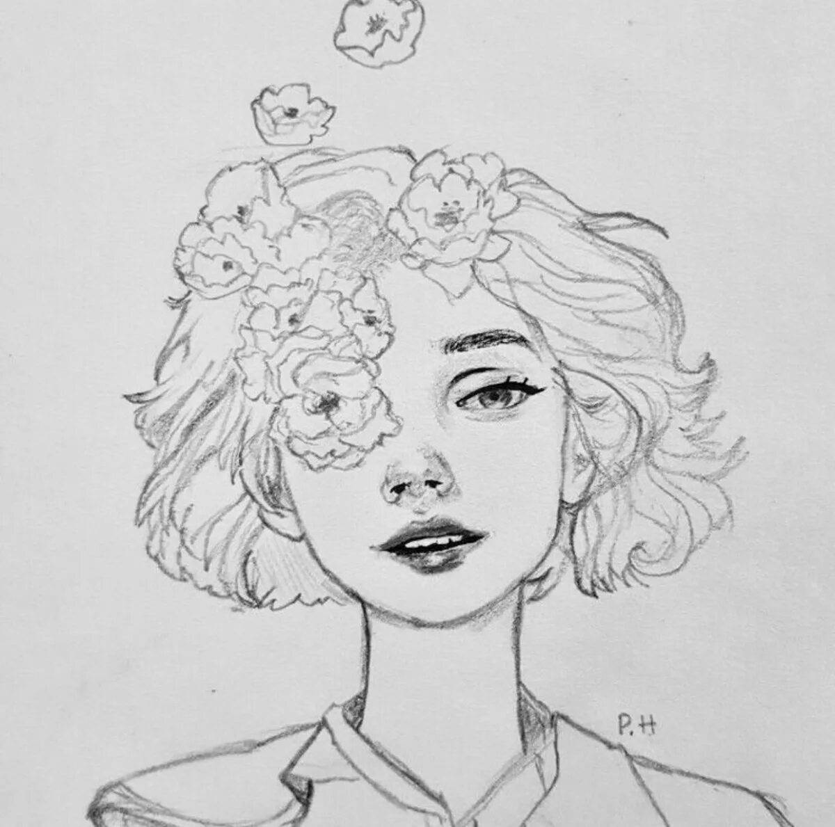 Красочная раскраска в стиле эскиза