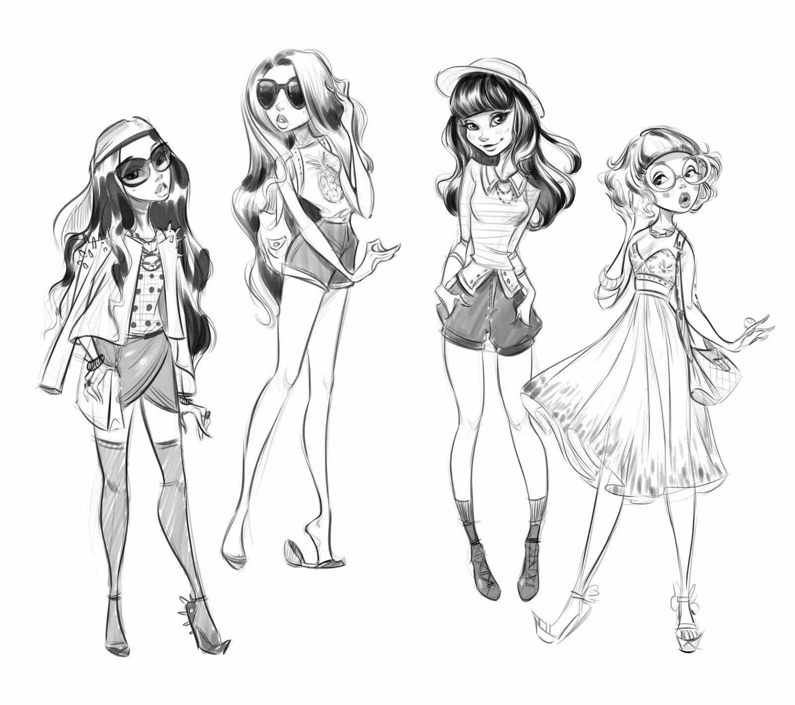 В стиле скетч #6