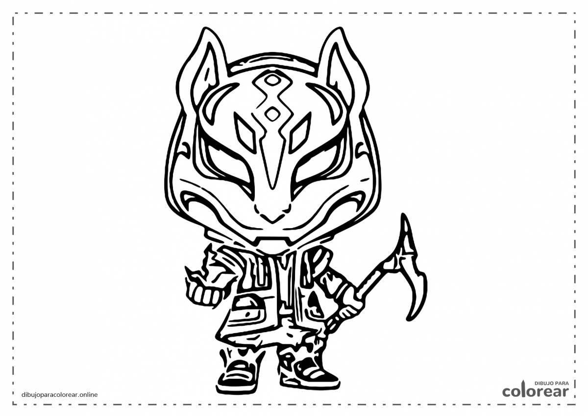 Funko pop fortnite coloring book