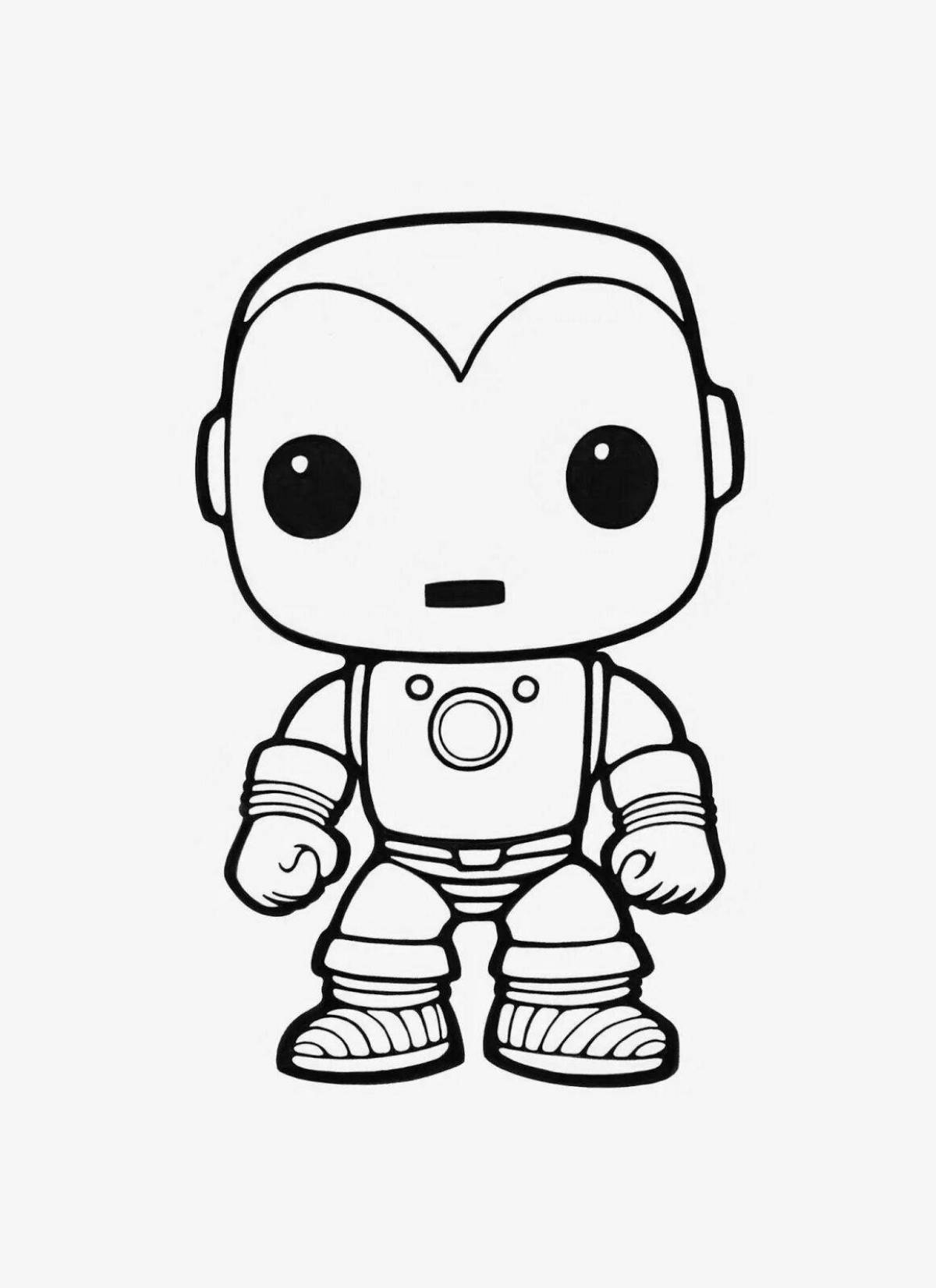 Раскраска colorific funko pop fortnite