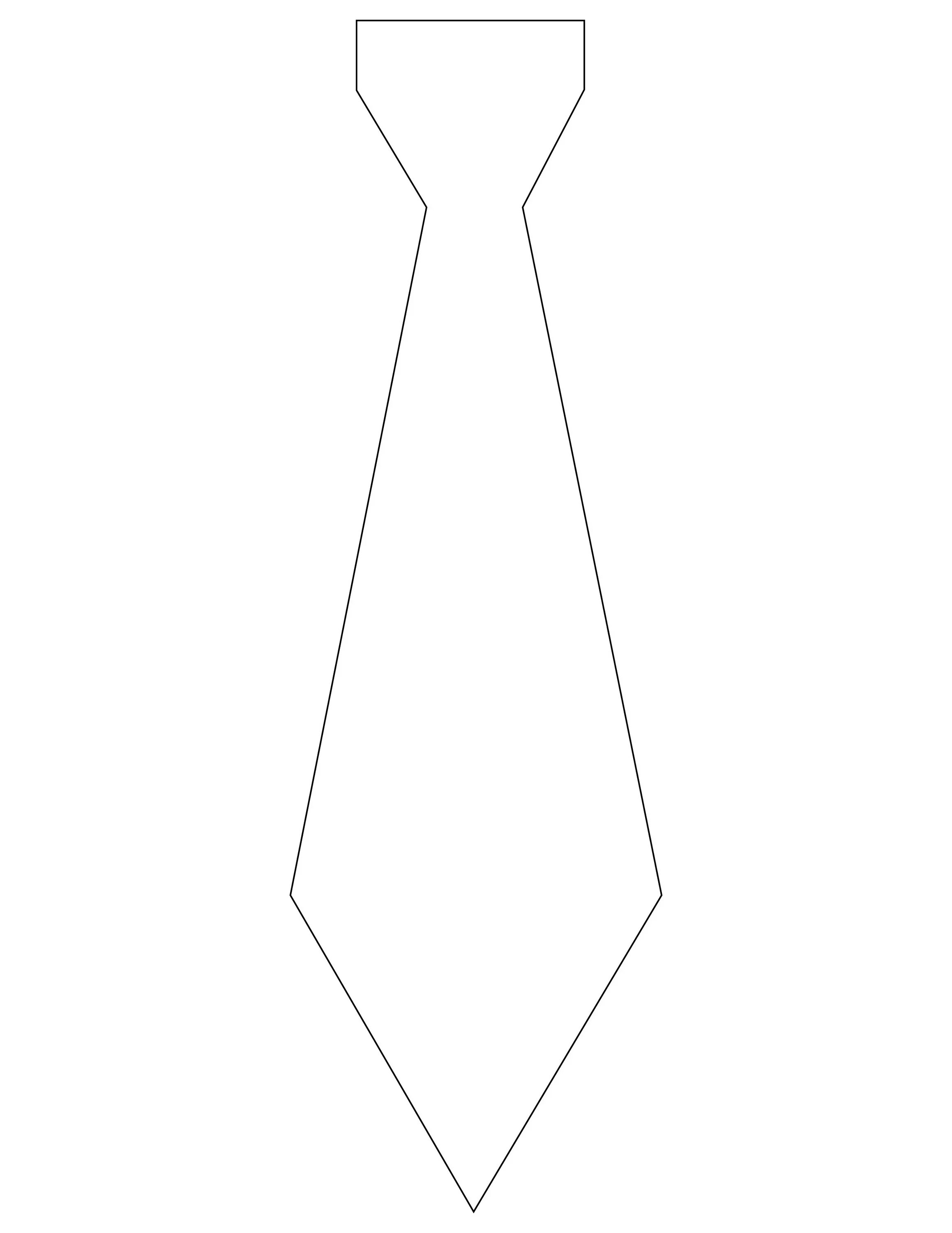 Очаровательная раскраска галстука для папы