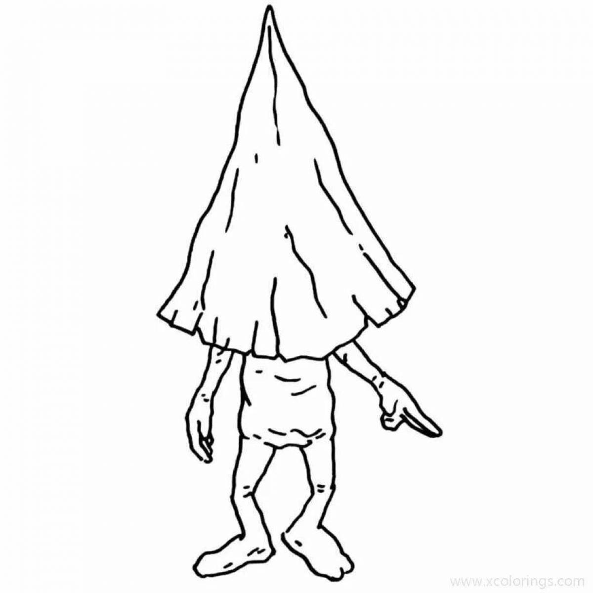 Раскраска Чудесная раскраска маленькие кошмары 2