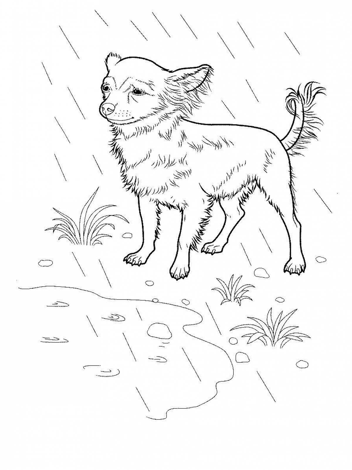 Charming Chestnut Coloring Page for Toddlers