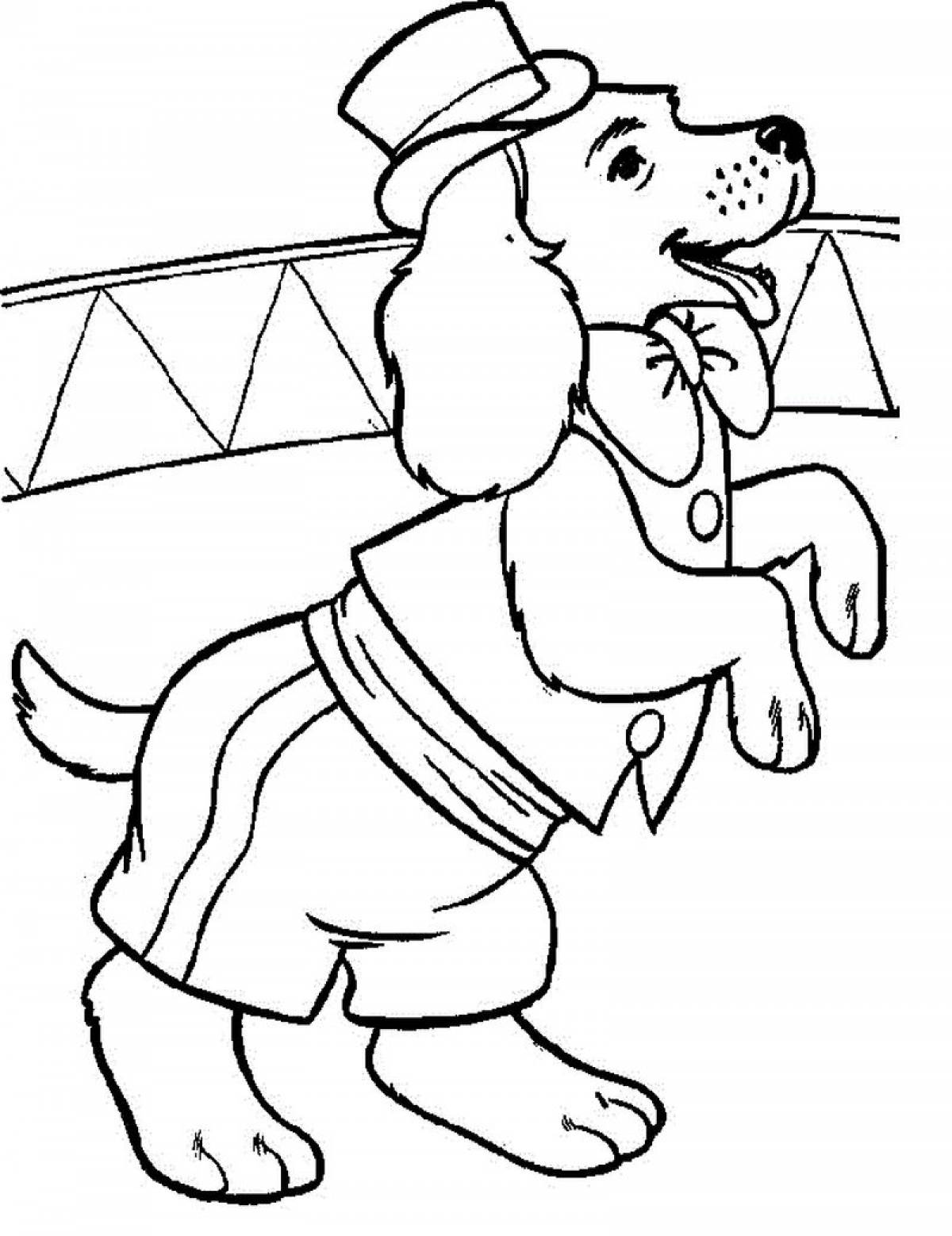 Deceptive juvenile chestnut coloring page