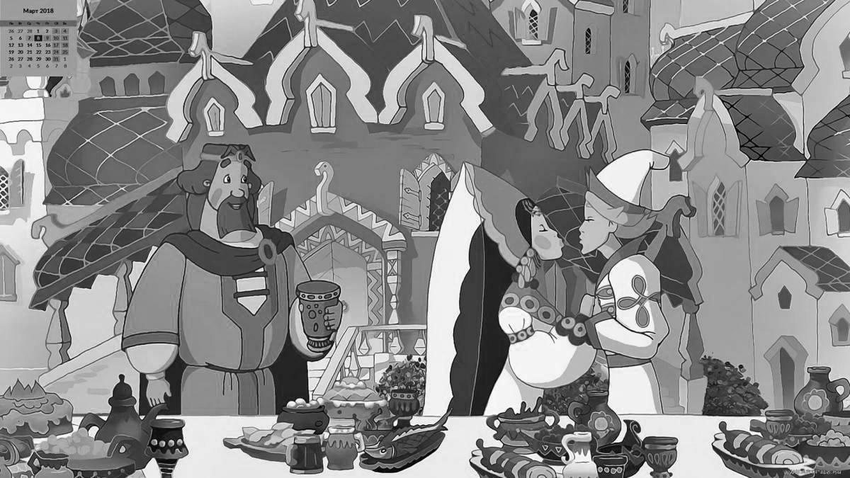 Photo Exuberant feast in the tower