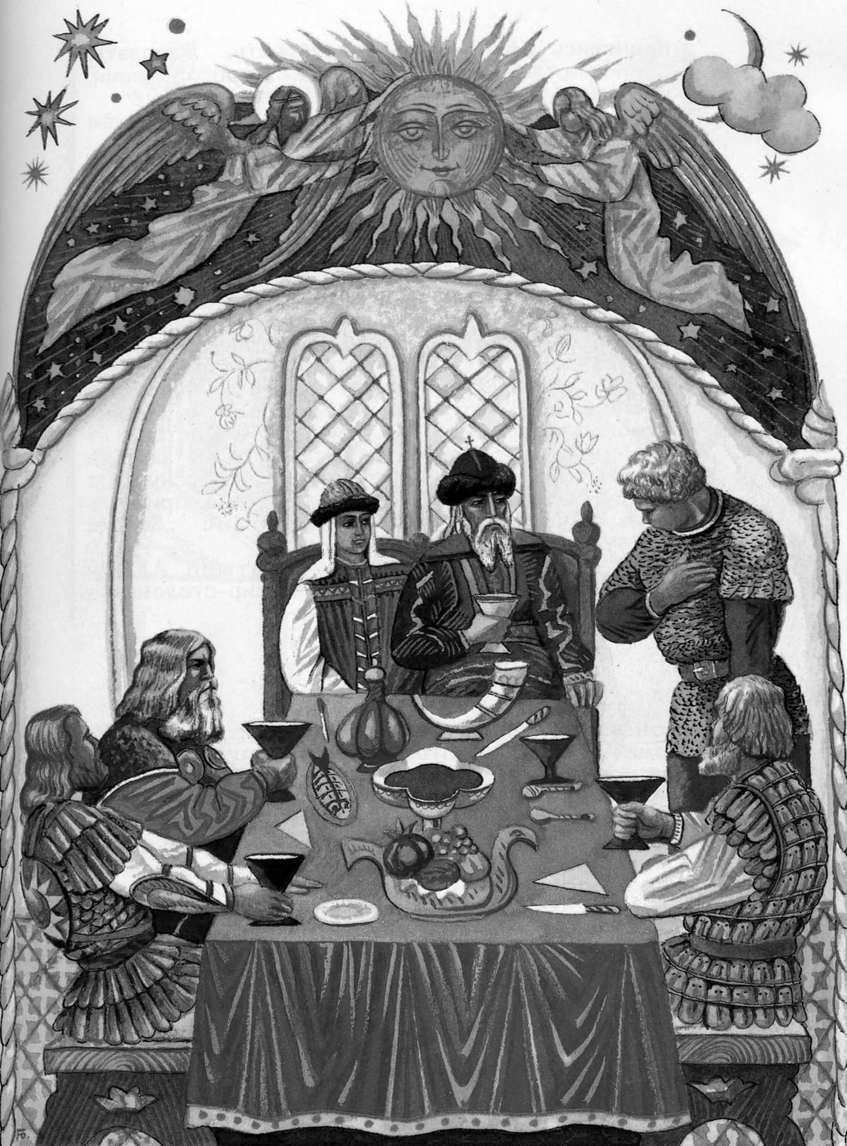 Photo Decorative party in the tower