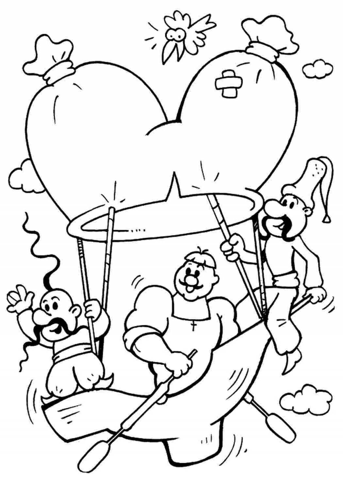 Cossacks coloring pages for beginners