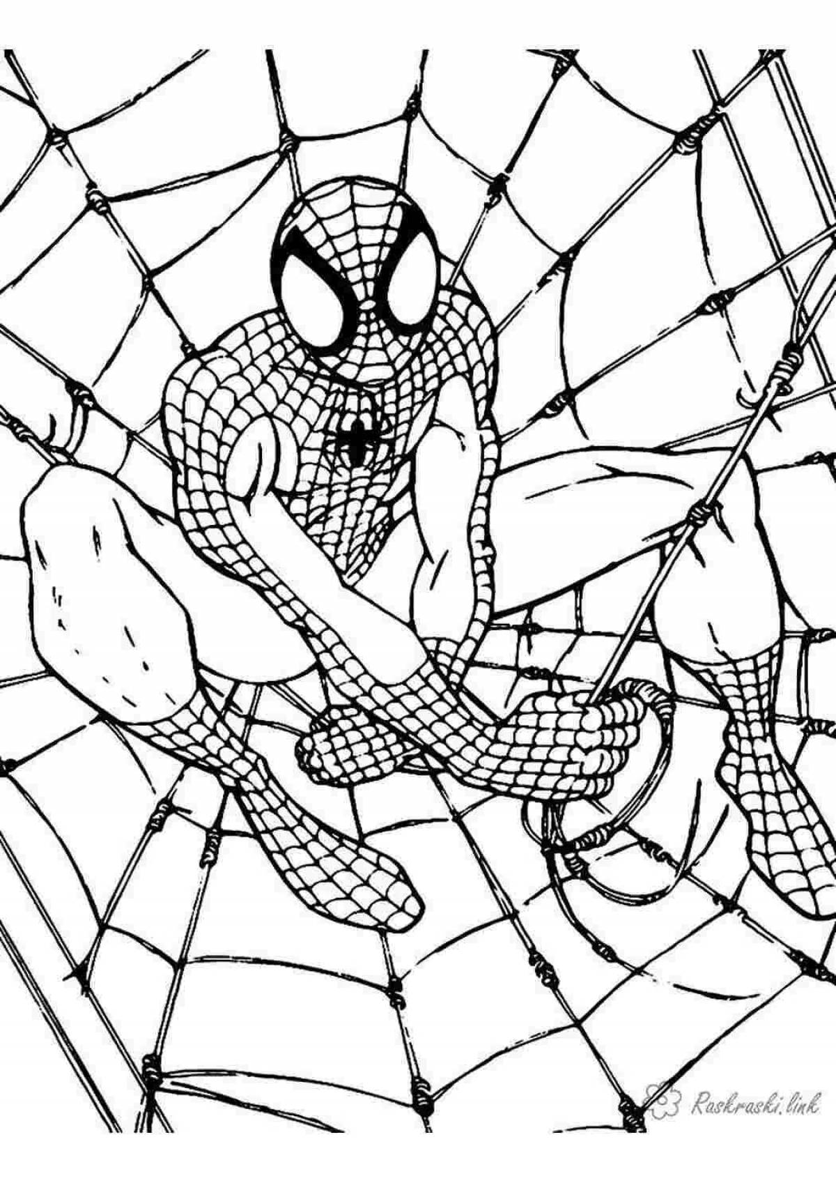 Spiderman colored #1