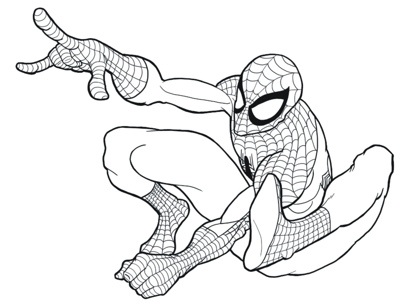 Spiderman colored #6
