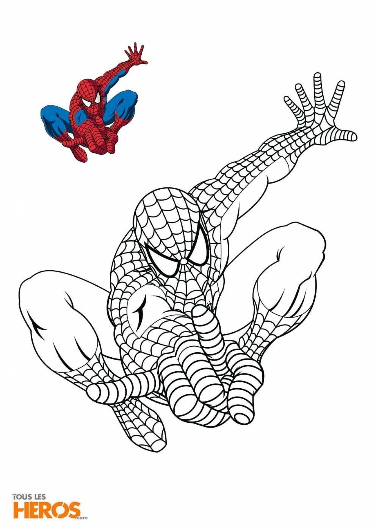 Spiderman colored #7
