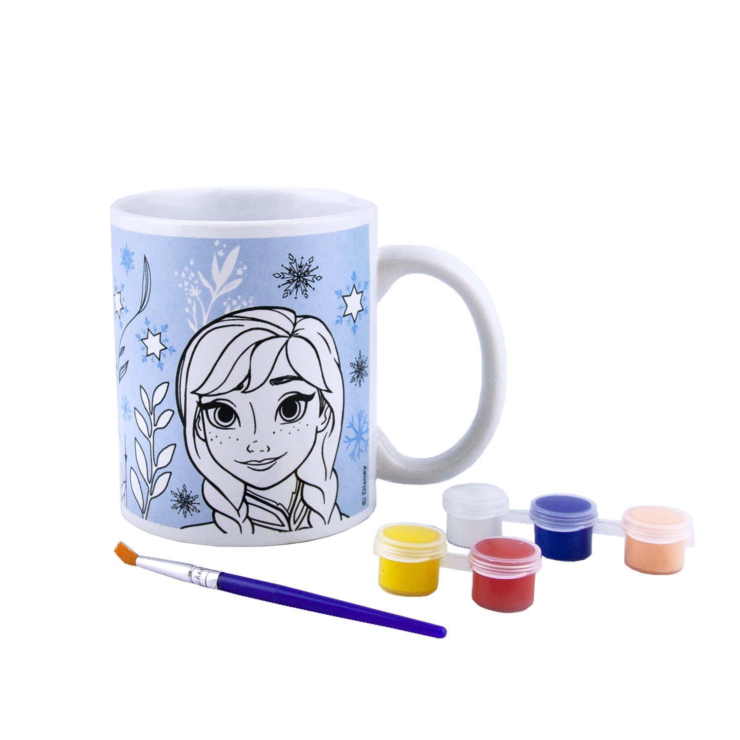 Frozen coloring soft mug