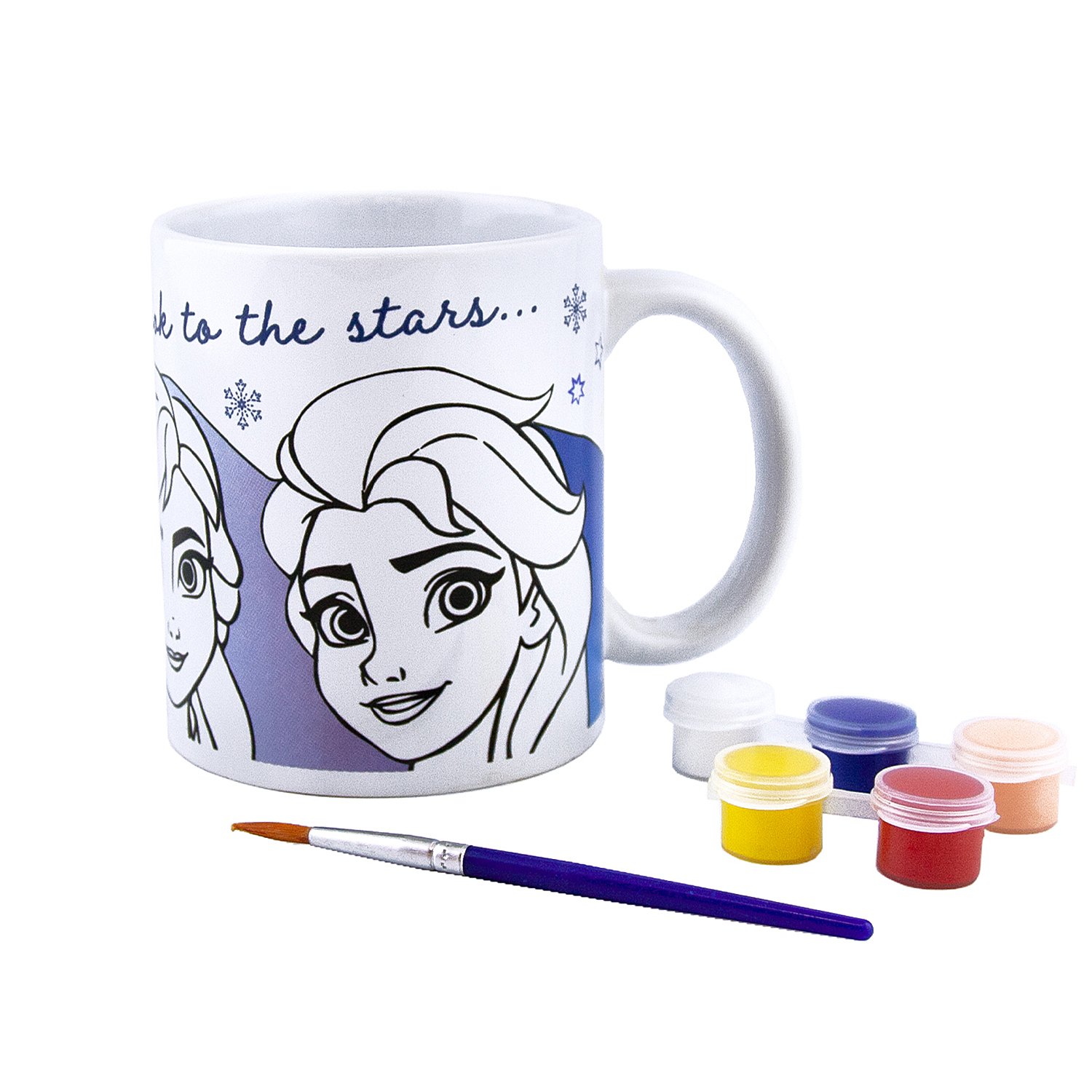 Cold heart consolation coloring mug