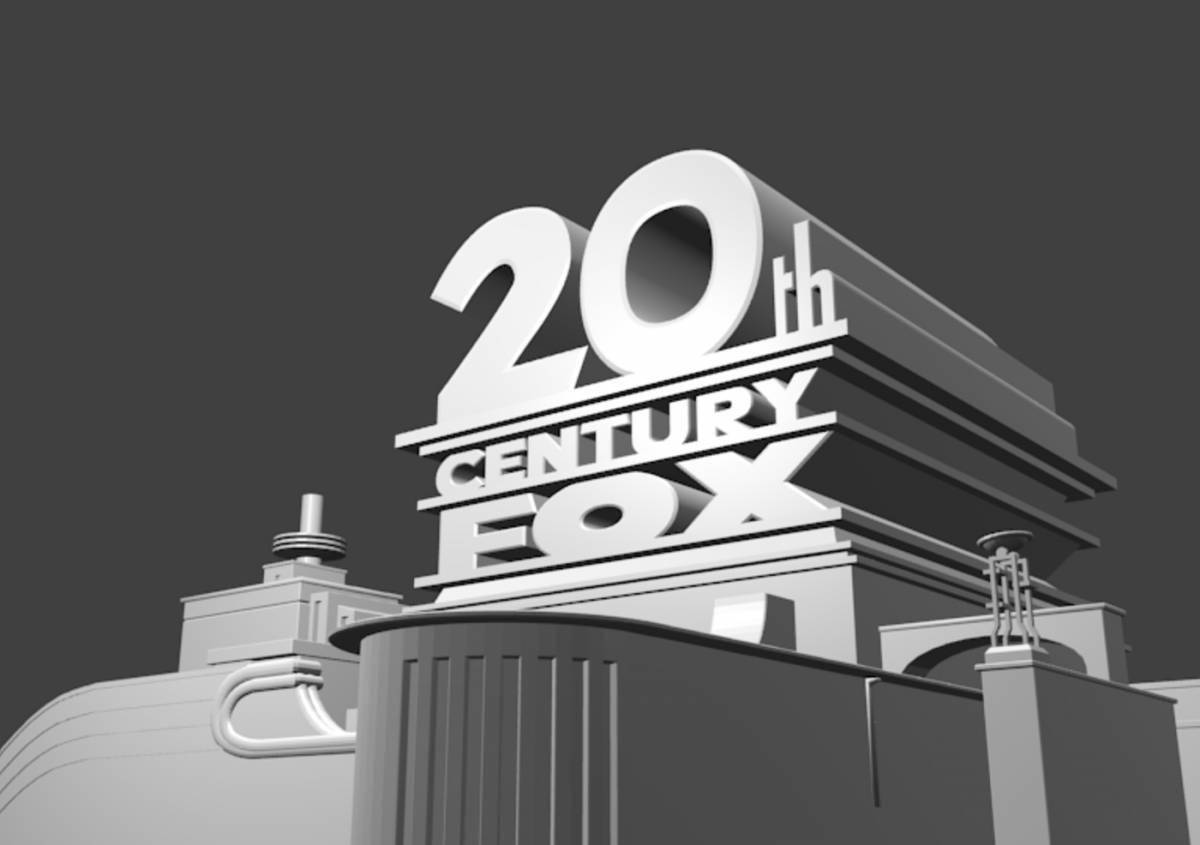 Colorful 20th century fox coloring page