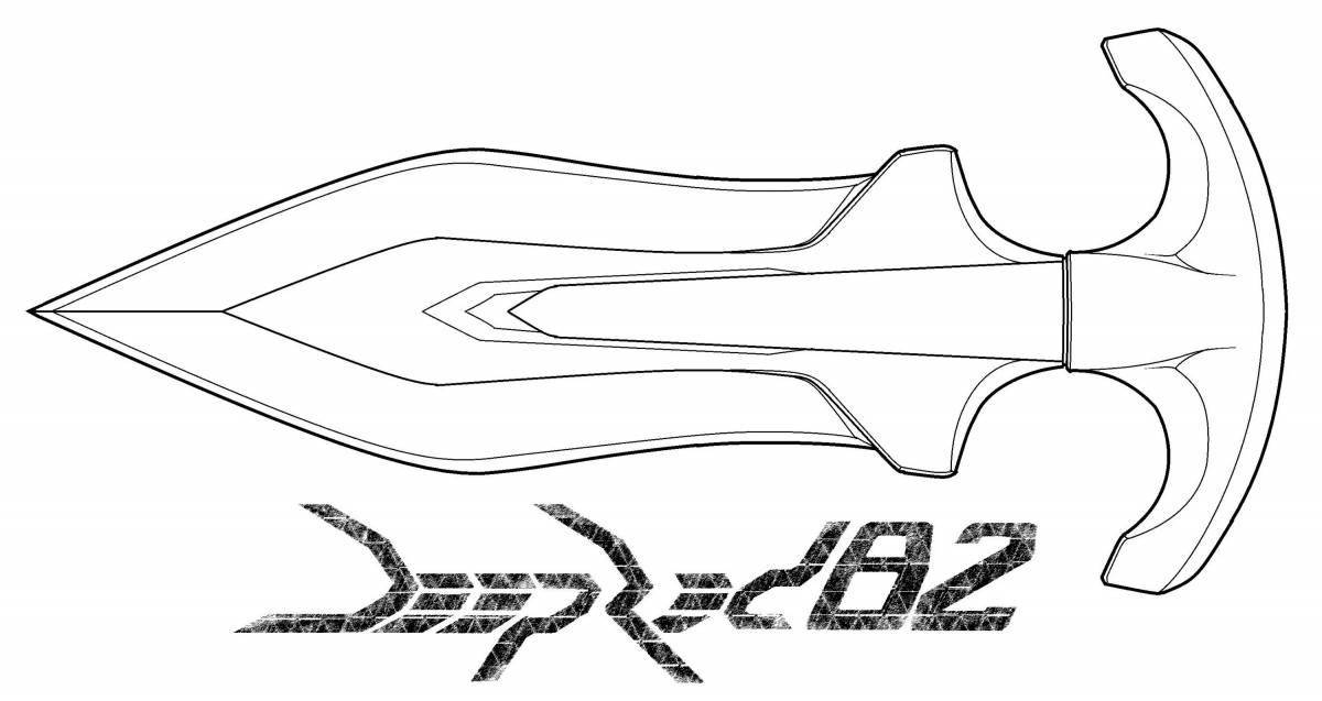 Intriguing standoff 2 logo coloring page