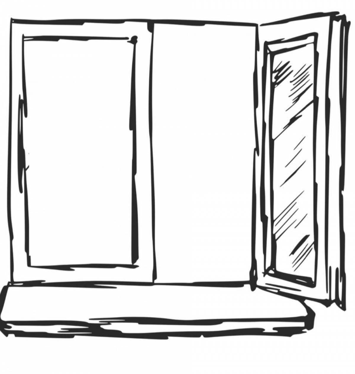 Dreamy view from the window