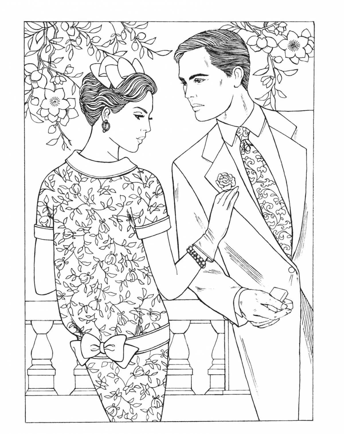 Креативная раскраска для мужчин и взрослых