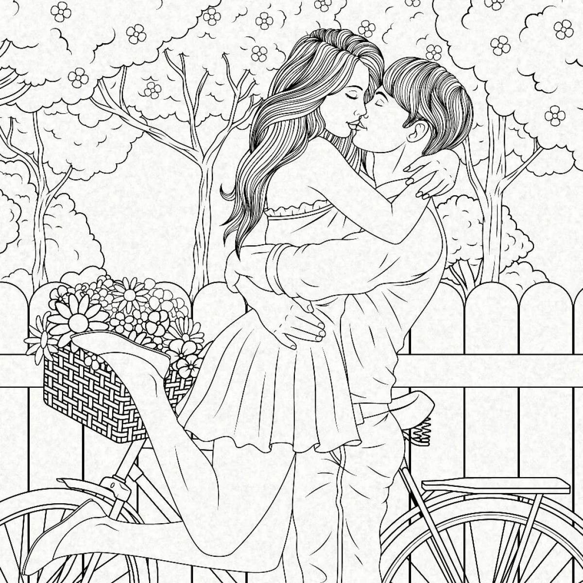 Впечатляющая раскраска для мужчин и взрослых