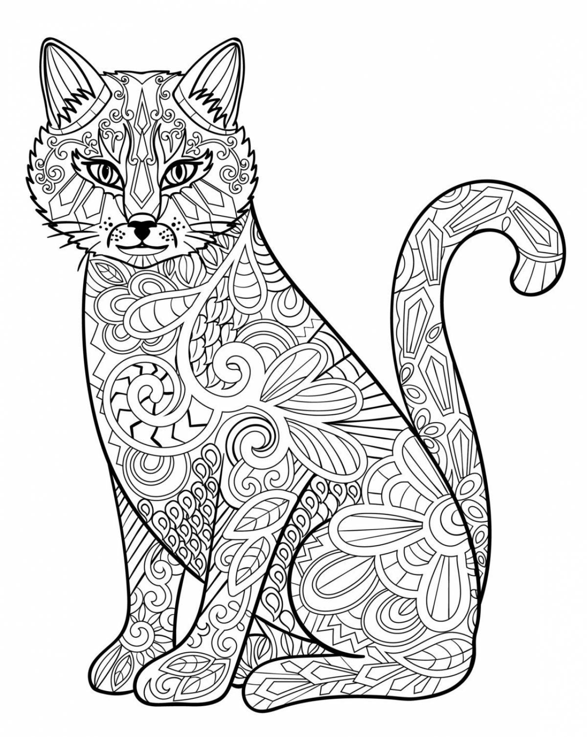 Patterned cat #2
