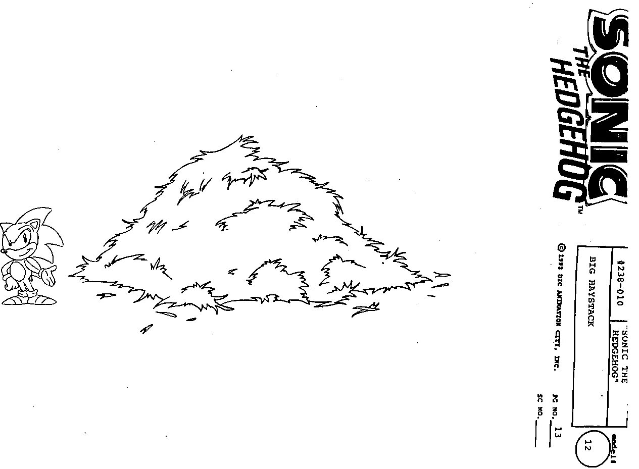 Photo Living hay coloring for kids