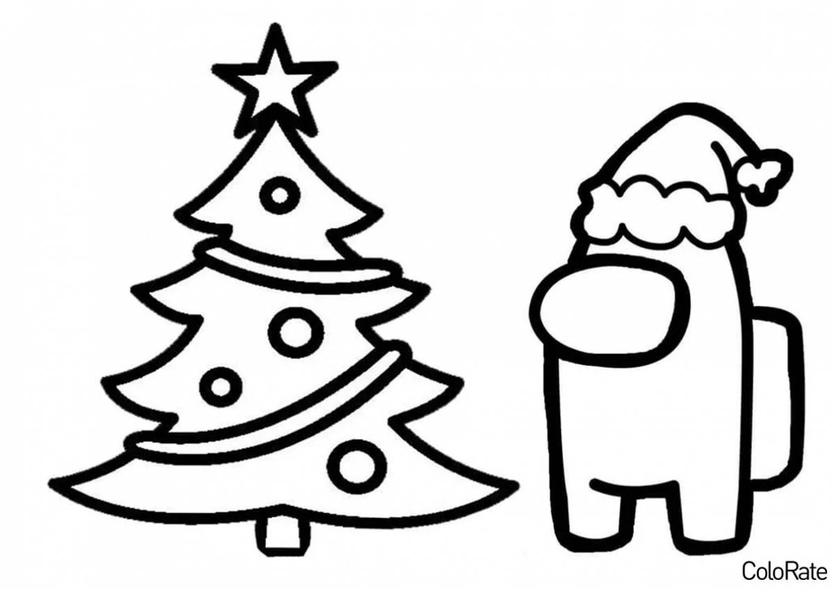 Small Christmas drawings #3