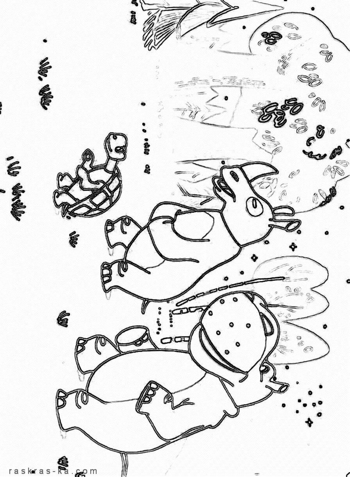 Photo Cheerful Chukovsky drawing