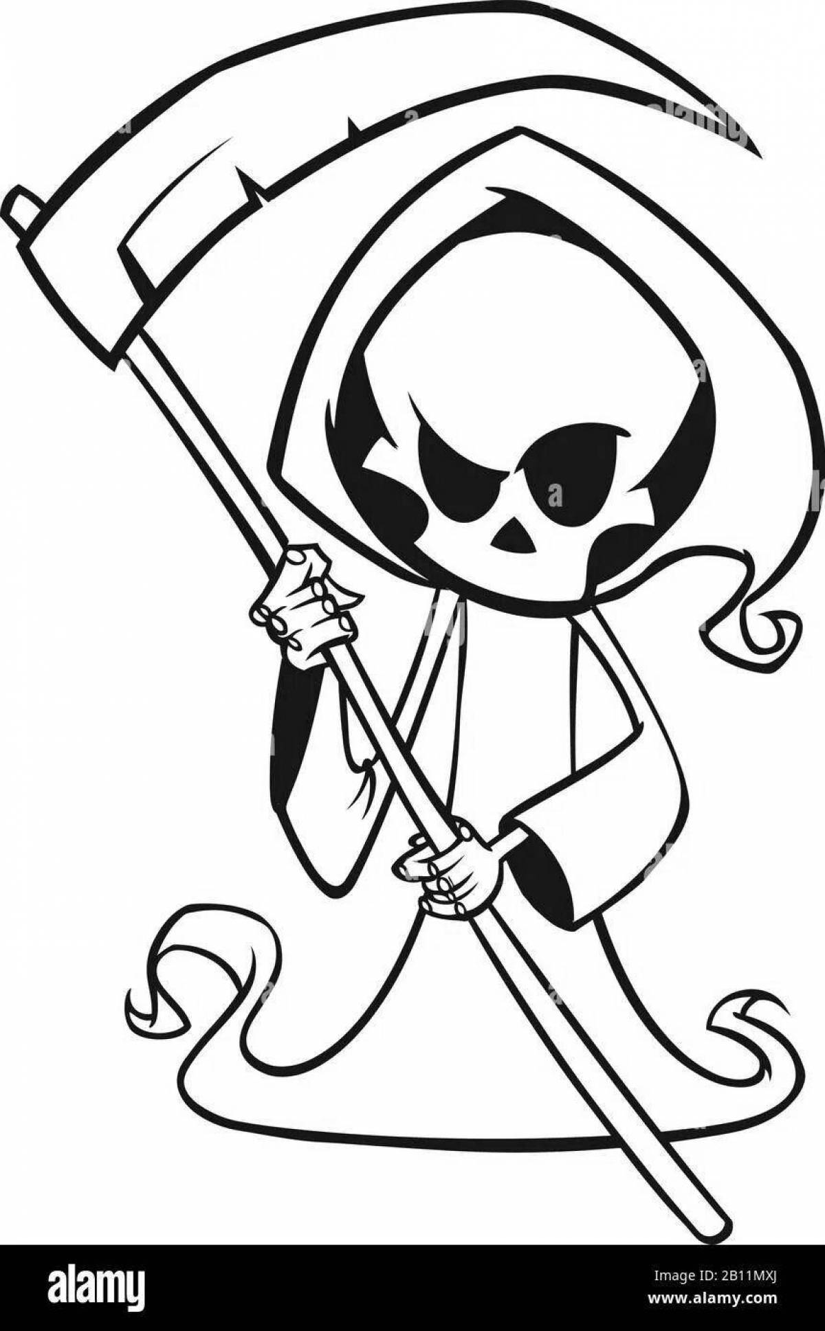 Grim reaper ethereal coloring