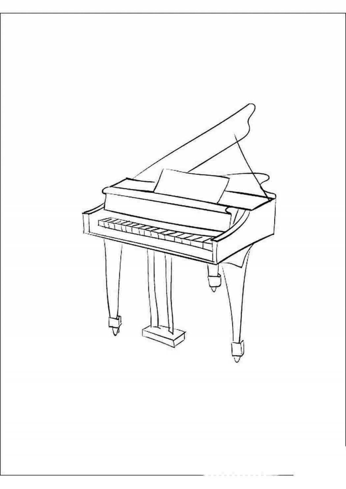 Baby grand piano #6
