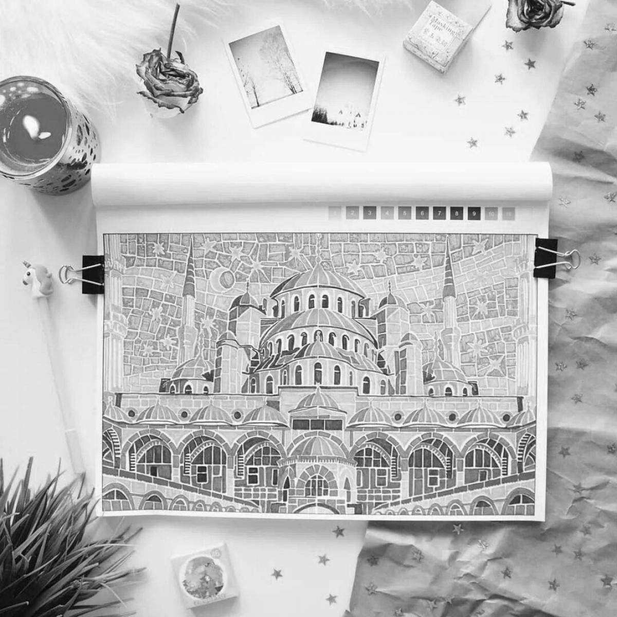 Coloring amazing city quest