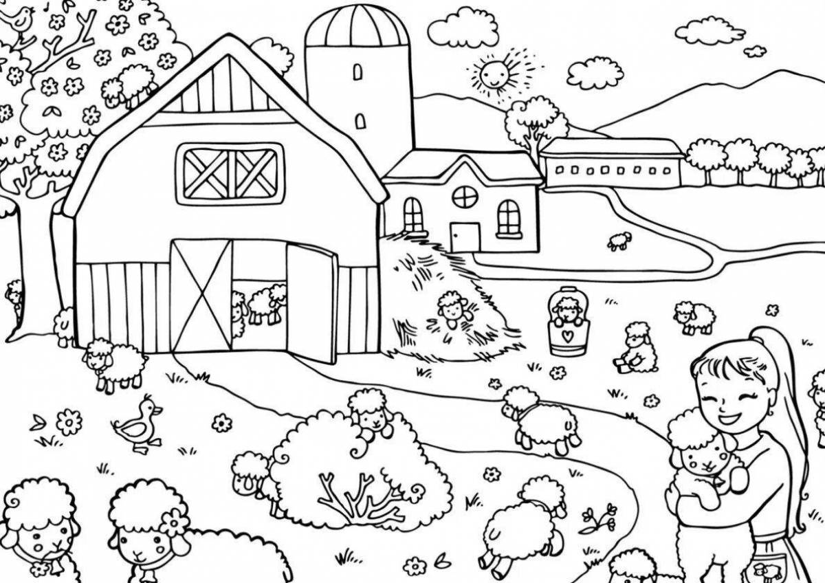 Photo Live coloring for children