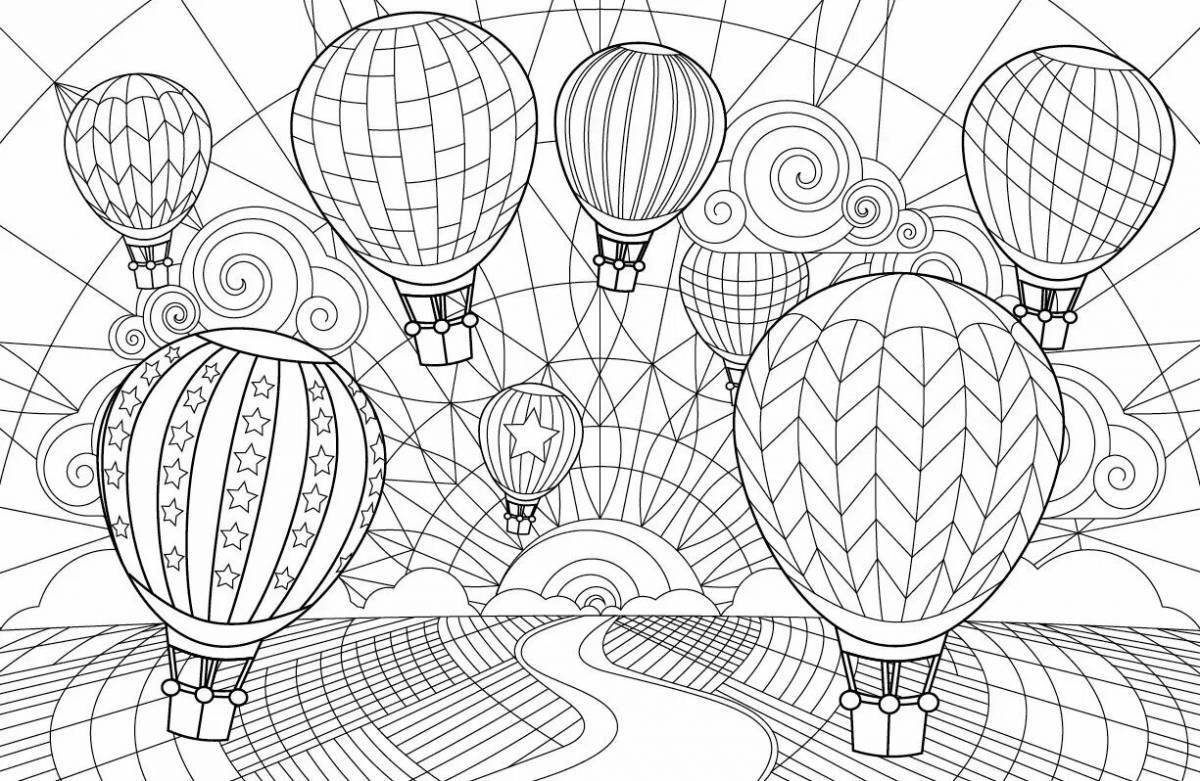Beautiful simple coloring book for adults