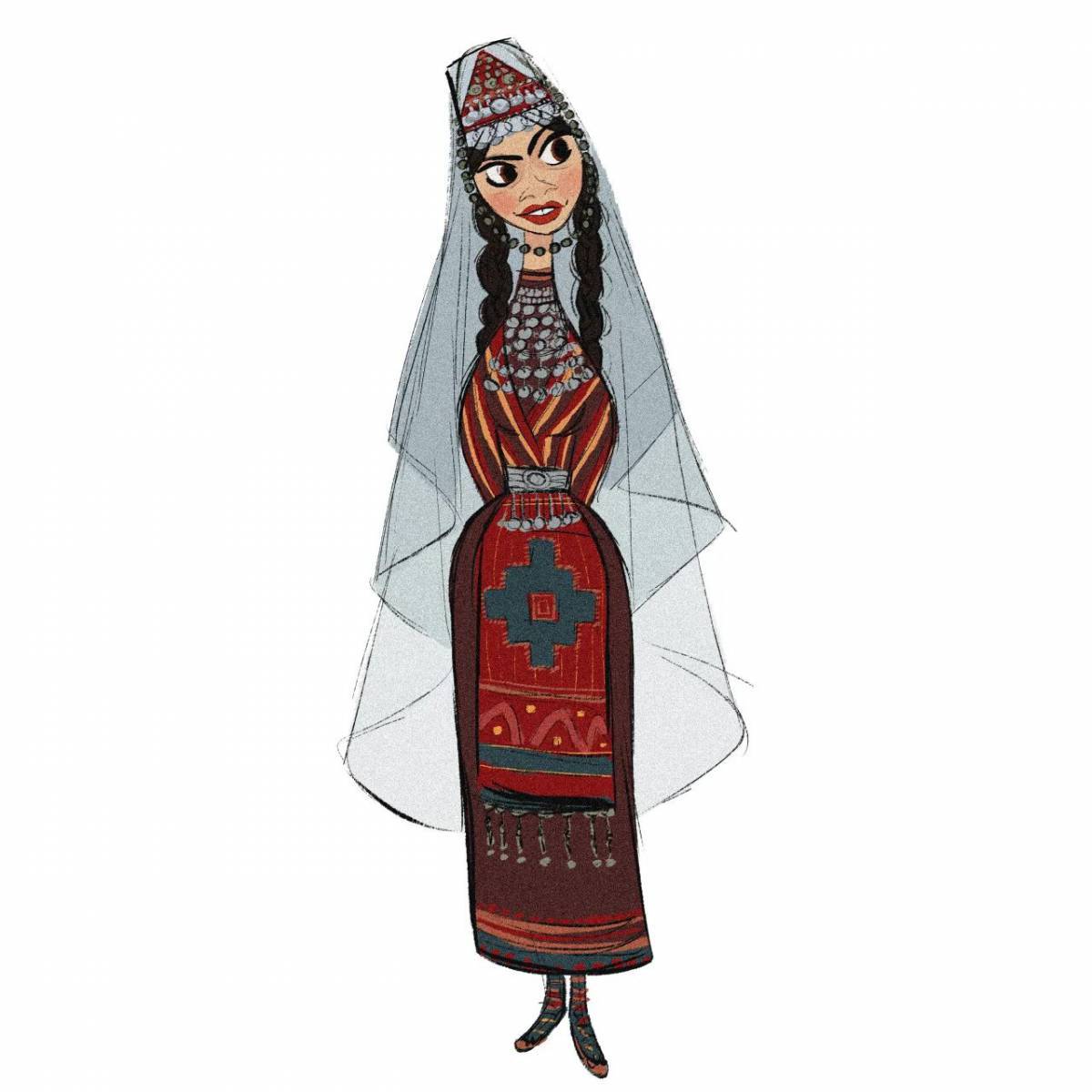 Армянский костюм Сюник