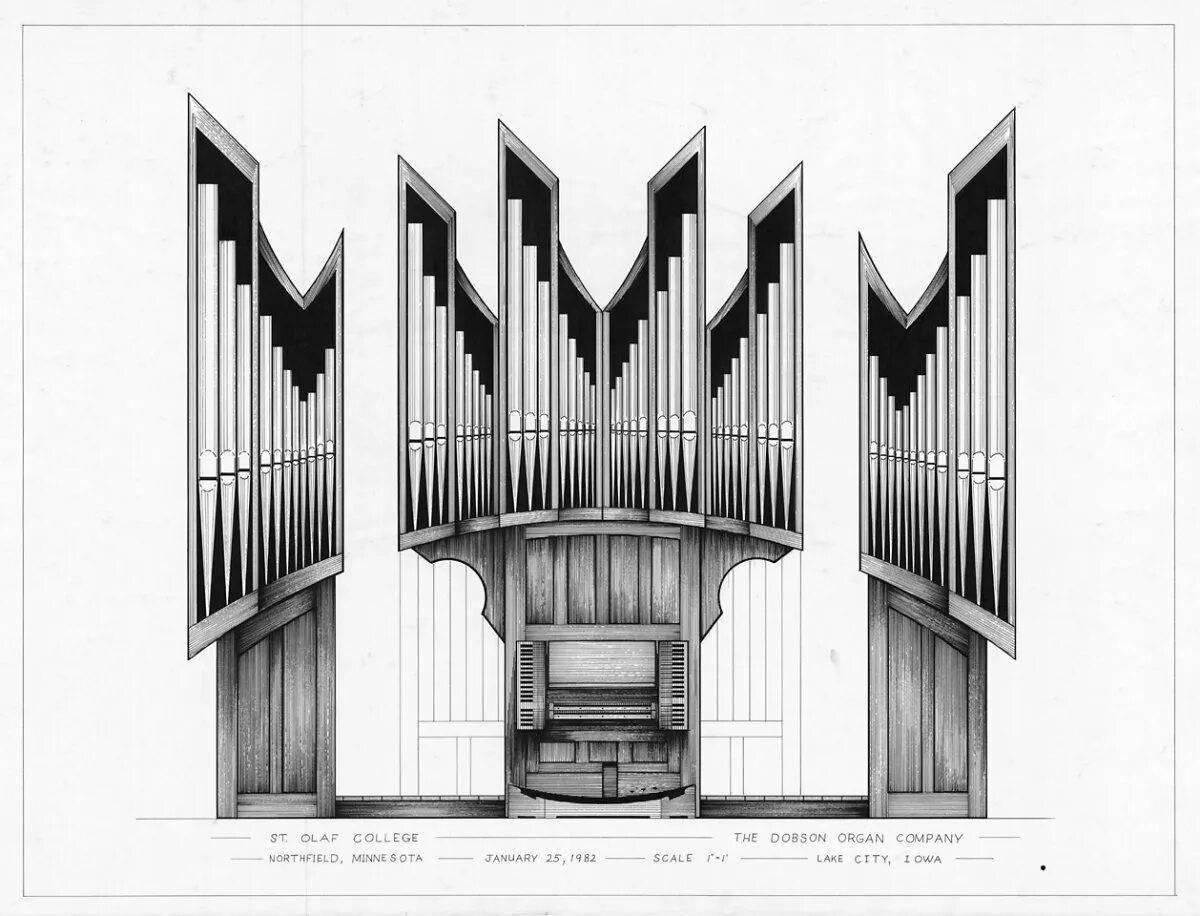 орган рисунок музыкальный инструмент