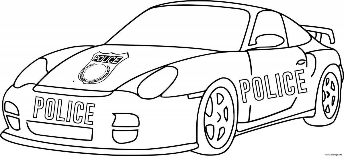 Tempting coloring porsche for boys