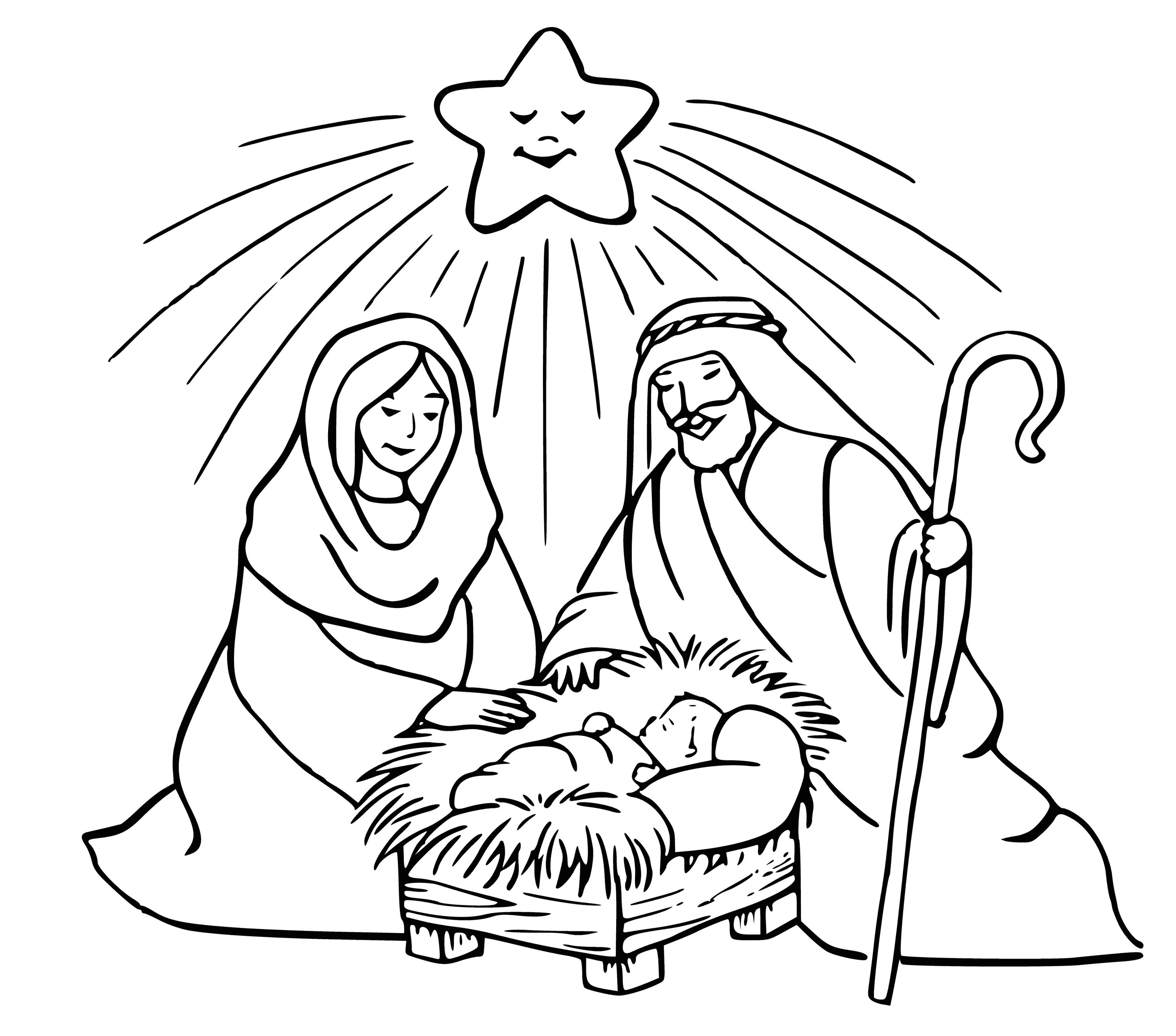 Jesus in the manger #2