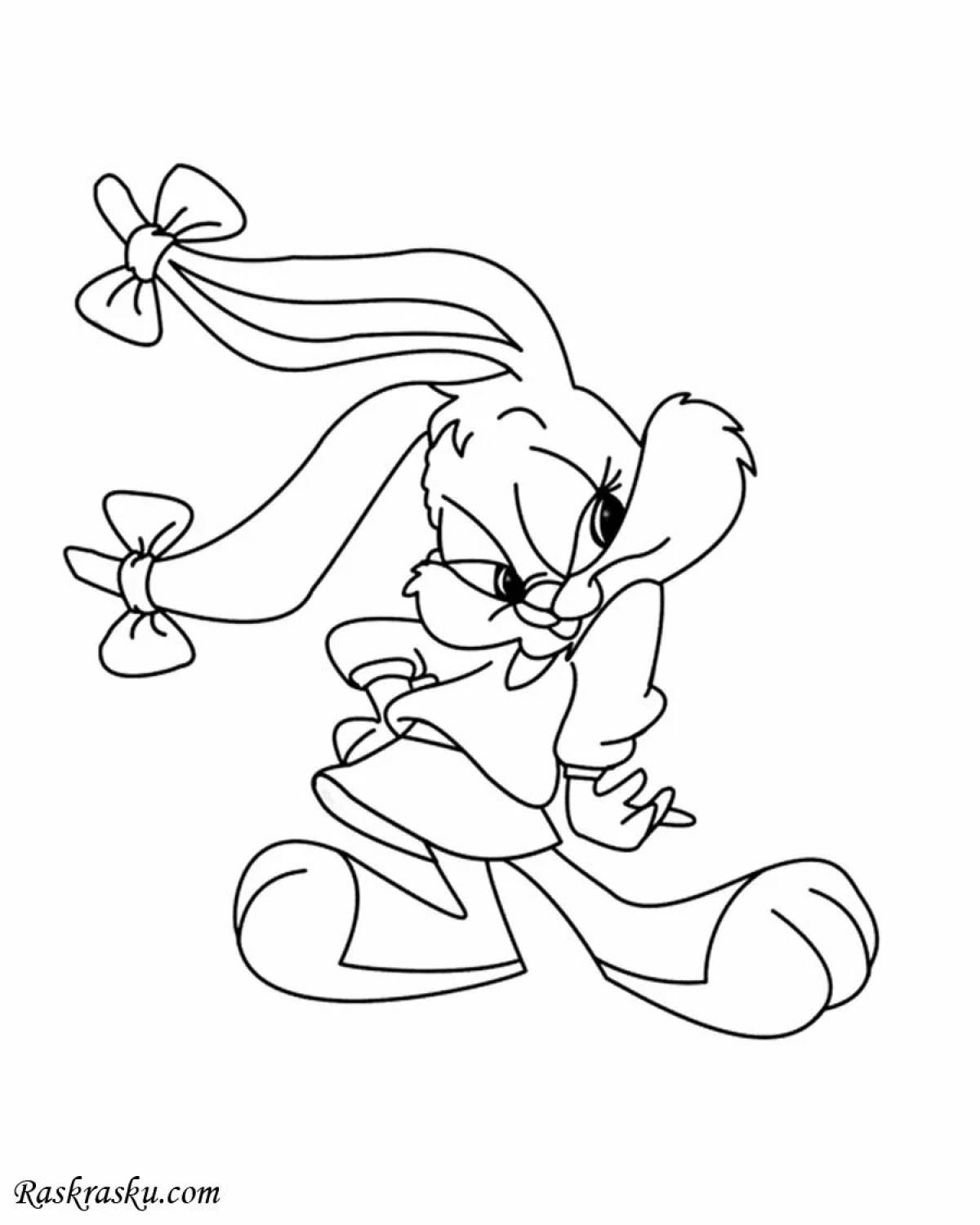 Bunny with a bow #5