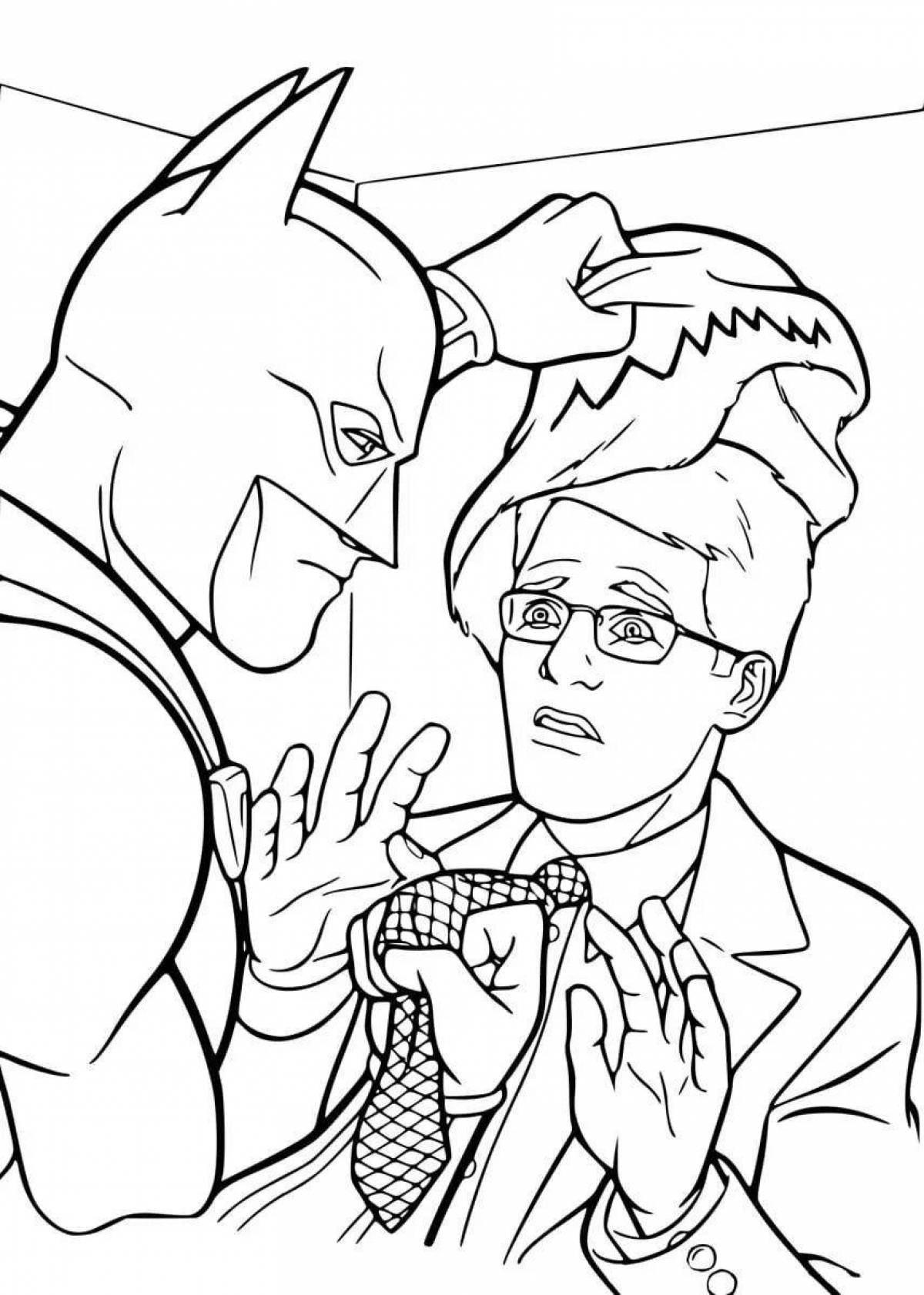 Awesome batman and joker coloring pages