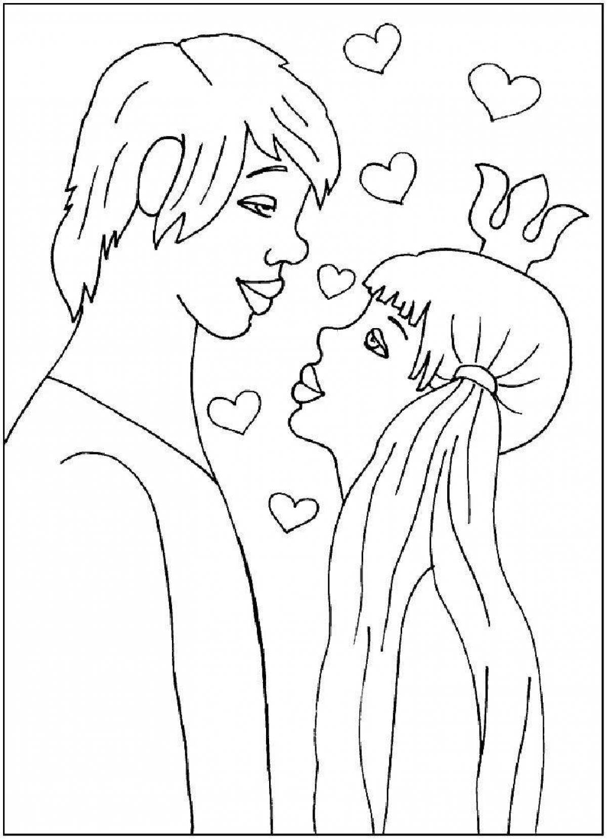 The colorful princess of the Bremen town musicians