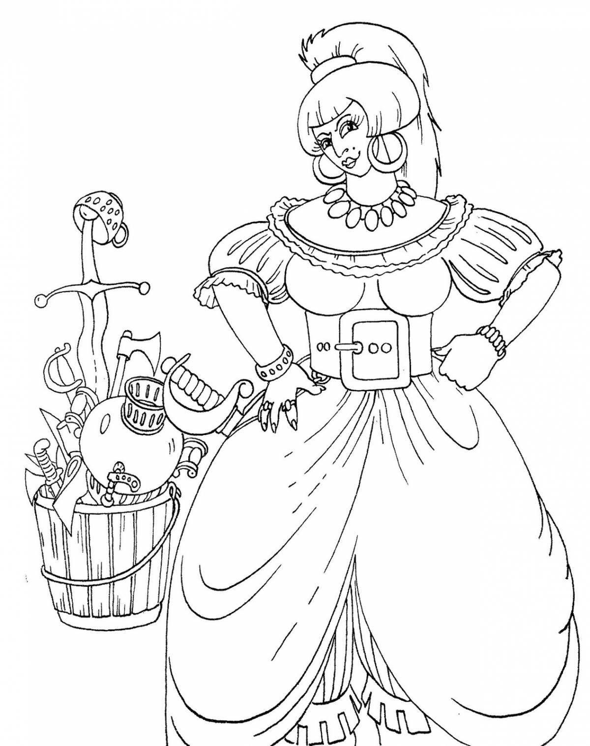 The beckoning princess of the Bremen town musicians