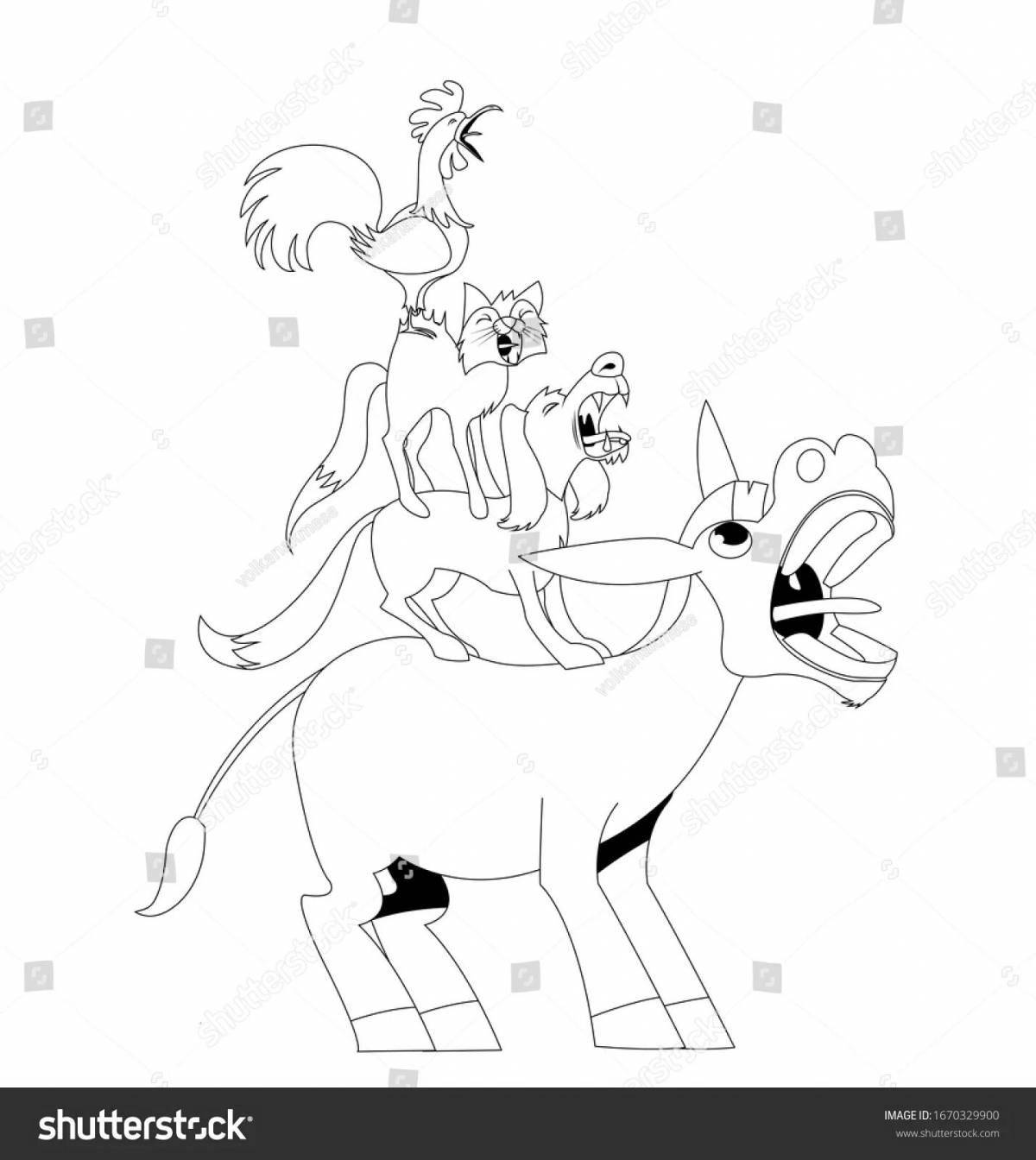 The serene princess of the Bremen town musicians