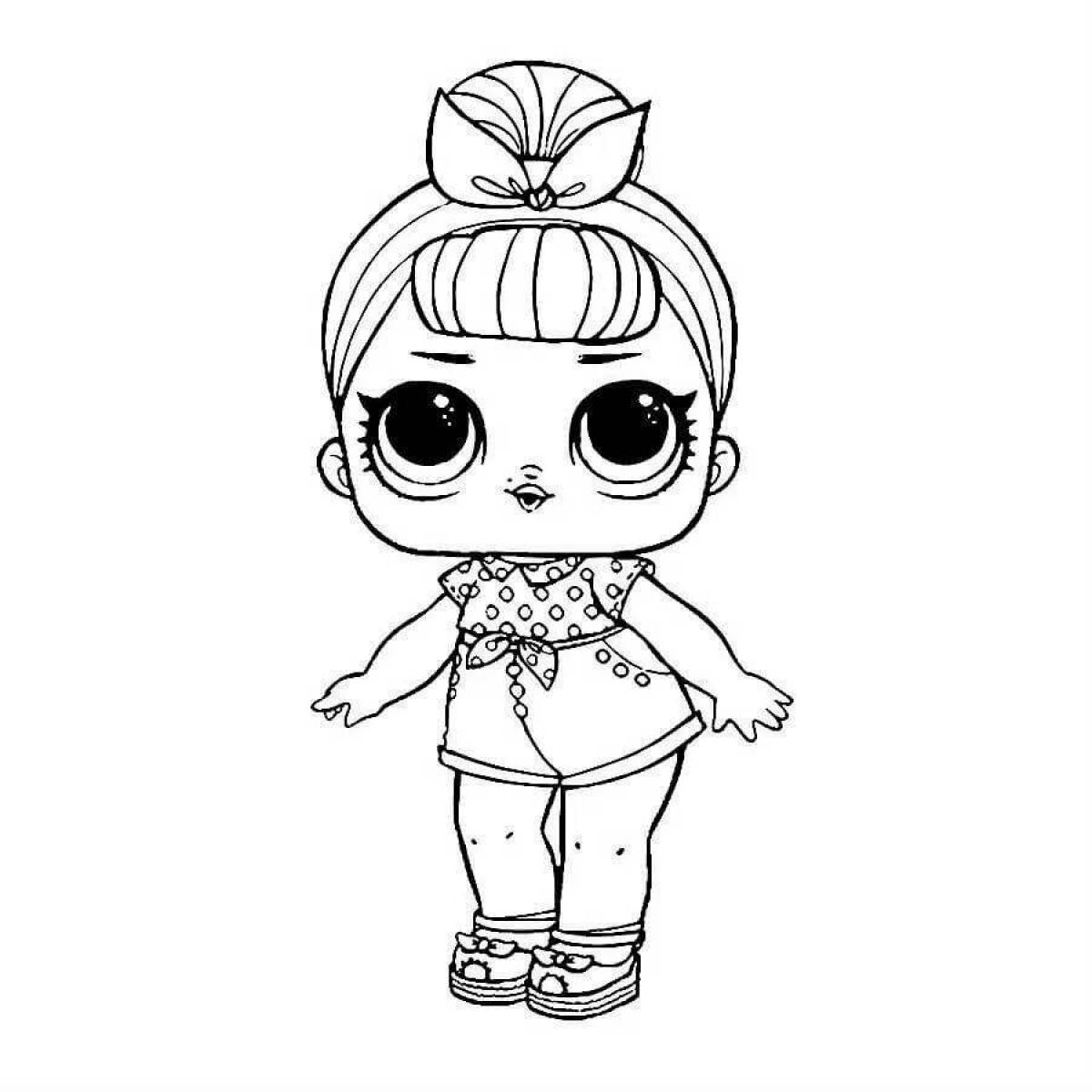 Fabulous lol doll drawing